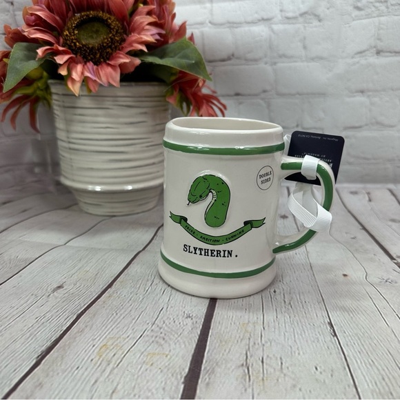 NWT rae Dunn by magnolia collab with harry potter Slytherin mug - Picture 1 of 8
